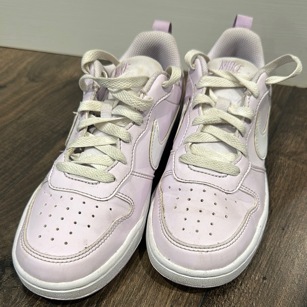 Nike Court Low Borough Pale Purple and White Sneakers